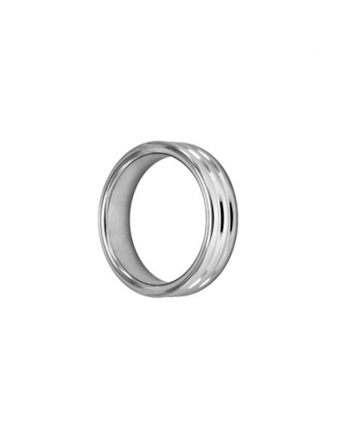 LOCKED THREE LINES RING 40 MM