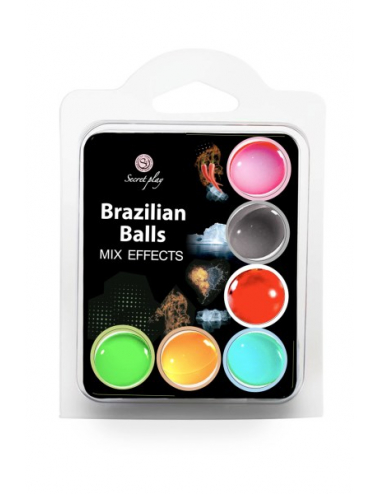 SET BRAZILIAN BALLS MIX FF X6