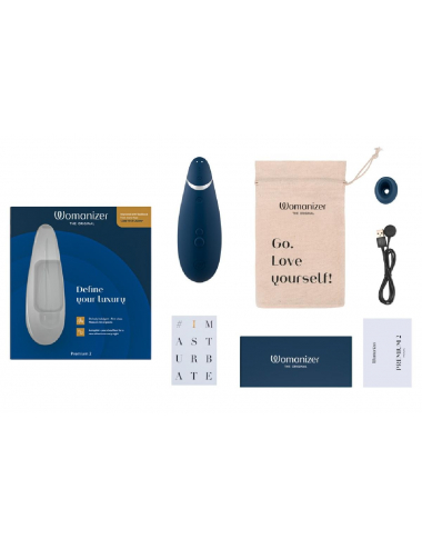 Image du Womanizer Premium 2 Blueberry, stimulateur clitoridien par pulsations-6