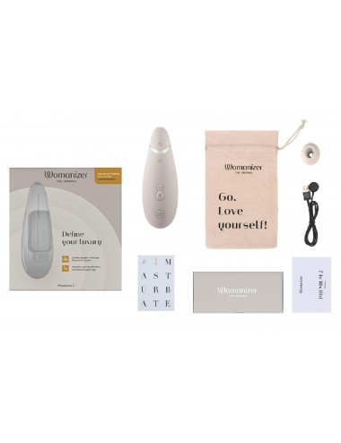 Womanizer Premium 2 Grey stimulateur clitoridien à pulsations-6