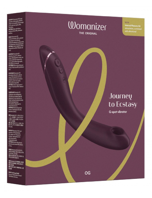 Image du Womanizer OG Aubergine, stimulateur clitoridien par pulsations-1