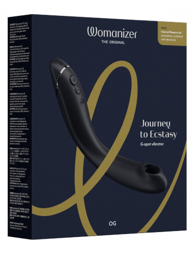 Womanizer Dark Grey, stimulateur clitoridien par pulsations, design compact et élégant-1