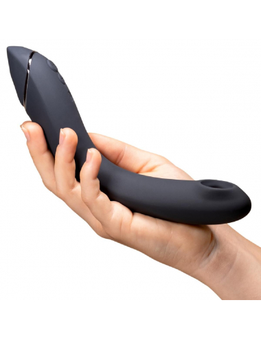 Womanizer Dark Grey, stimulateur clitoridien par pulsations, design compact et élégant-7