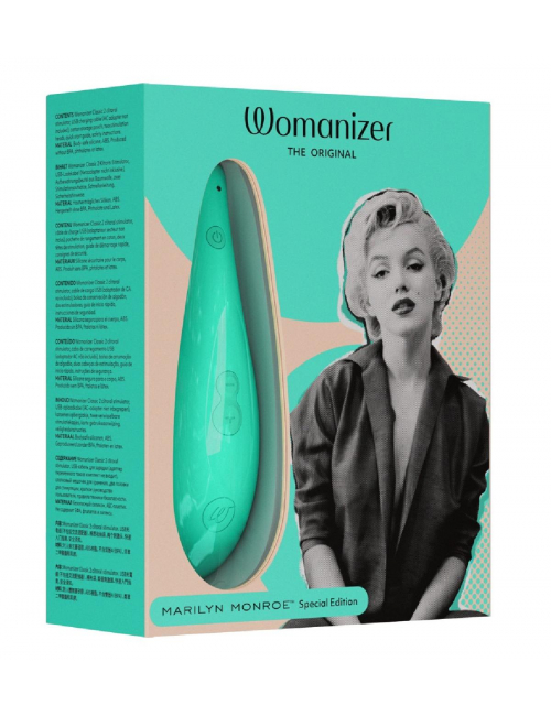 Womanizer Marilyn Monroe Mint stimulateur clitoridien par pulsations-1