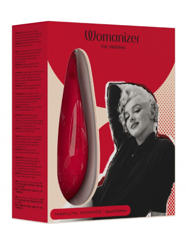 Image Womanizer Marilyn Monroe Red, stimulateur clitoridien à pulsations-1