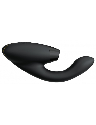 Image du Womanizer Duo 2 Black, stimulateur clitoridien à pulsations pour plaisir intense.-3