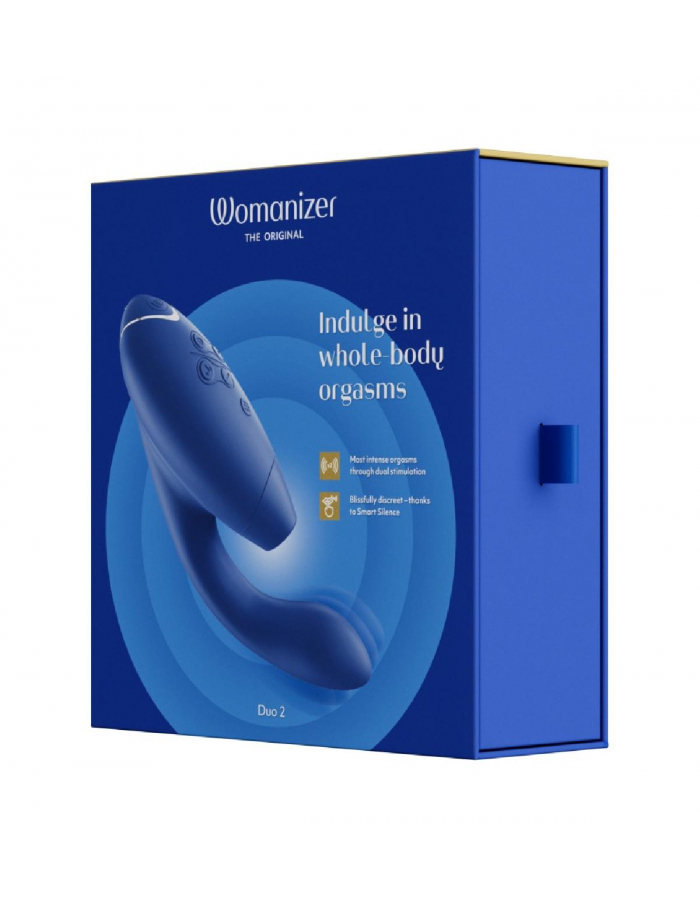 Womanizer Duo 2 Blueberry stimulateur clitoridien à pulsations-1