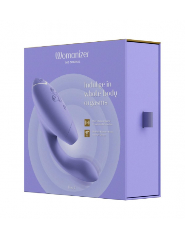 Womanizer Duo 2 Lilac - Stimulateur Clitoris par Pulsation pour Plaisir Féminin Intensifié-1