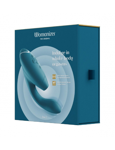 Womanizer Duo 2 Petrol stimulateur clitoridien à pulsations-1