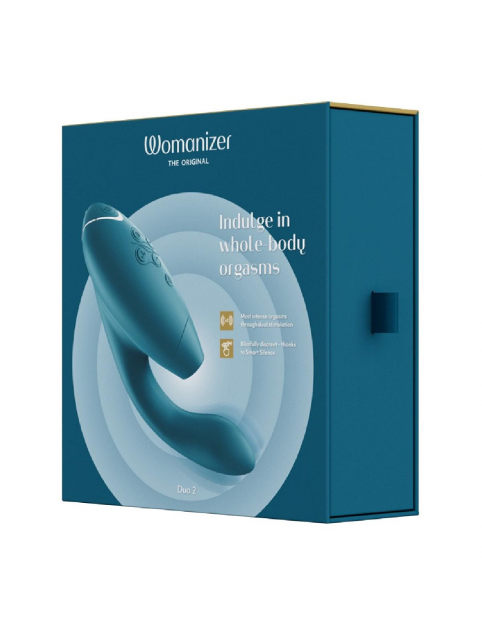 Womanizer Duo 2 Petrol stimulateur clitoridien à pulsations-1