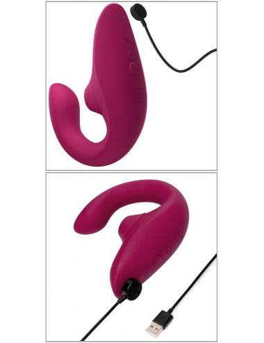 Image du stimulateur clitoridien Womanizer Wom. Blend Vibrant Pink-6