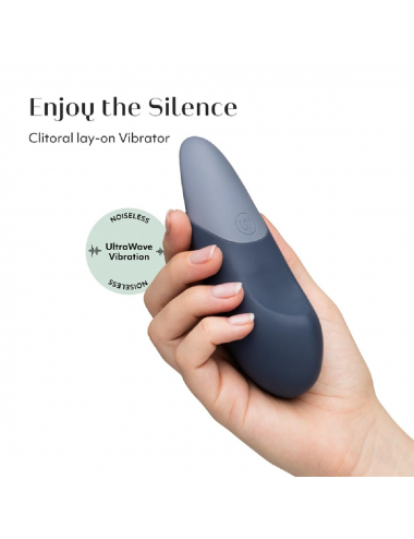 Womanizer Vibe Dark Blue pour stimulation clitoridienne par pulsations-6