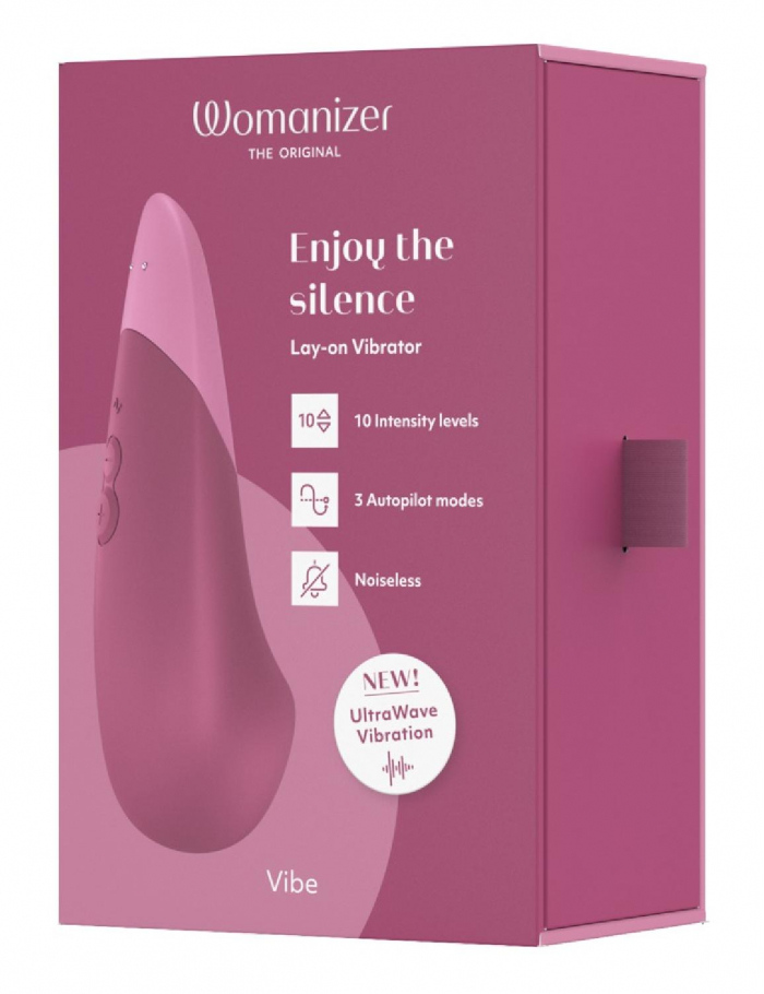 Image du Womanizer Vibe Dusky Pink, stimulateur clitoridien par pulsations-1