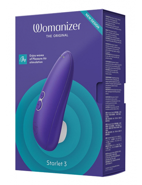 Womanizer Starlet 3 Indigo - Stimulateur clitoridien par pulsations-1