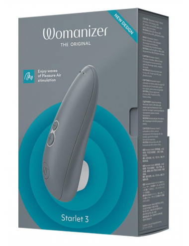 Womanizer Starlet 3 Grey Stimulateur clitoridien par pulsations-1