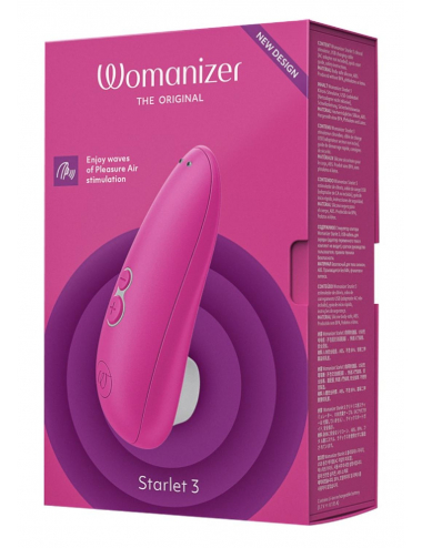 Womanizer Starlet 3 Rose pour stimulation clitoridienne par pulsations-1