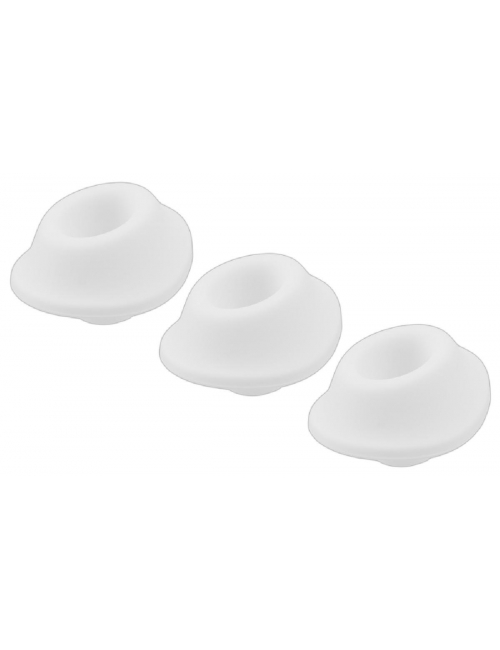 Womanizer W-Heads 3x White S stimulateur clitoridien par pulsations-1