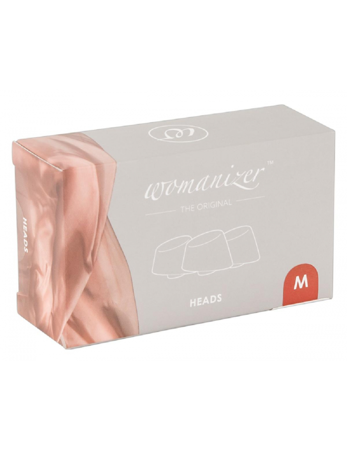 Image du Womanizer Wom. Heads Duo Bordeaux M, Stimulateur Clitoridien par Pulsations-1