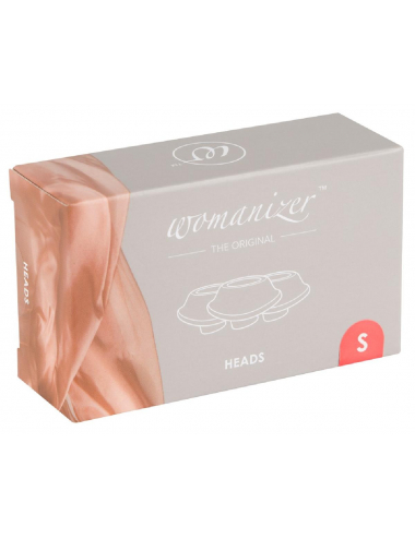 Image du Womanizer W-Heads 3x Raspberry S, stimulateur clitoridien par pulsations-1