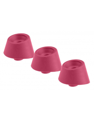 Womanizer W-Heads 3x Raspberry M stimulateur clitoridien par pulsations-1