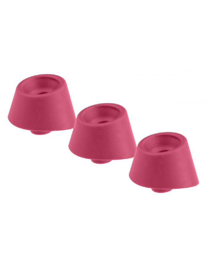 Womanizer W-Heads 3x Raspberry M stimulateur clitoridien par pulsations-1