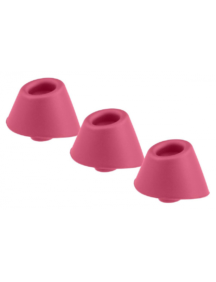 Image du Womanizer W-Heads 3x Raspberry S, stimulateur clitoridien par pulsations-1