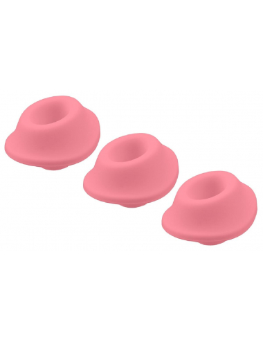 Image Womanizer W-Heads 3x Rosa S stimulateur clitoridien par pulsations-1