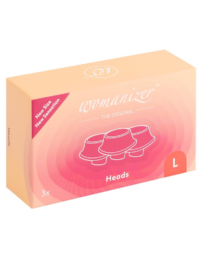 Womanizer W-Heads 3x Raspberry L stimulateur clitoridien par pulsations-1