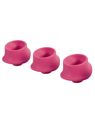 Womanizer W-Heads 3x Raspberry L stimulateur clitoridien par pulsations-1