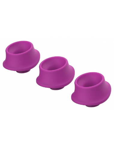 Image du Womanizer W-Heads 3x Purple L, stimulateur clitoridien par pulsations-1