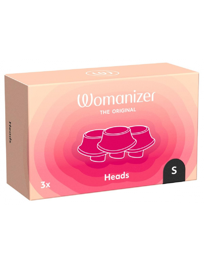 Image du Womanizer Wom. Next Heads Black S, stimulateur clitoridien discret et puissant-1