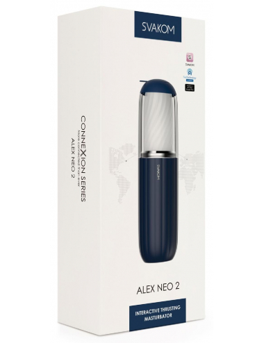 Image du masturbateur Alex Neo 2 de SVAKOM, sextoy connecté pour homme-1